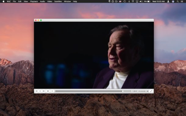 what media player is supported on os x